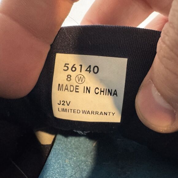 FootJoy Golf Shoe FJ Flex Spikeless Size 8 W Blue 56140 Lace Up - Picture 8 of 8